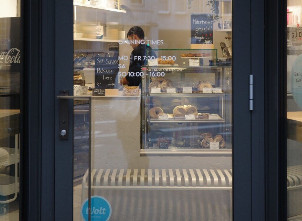 19x Coffee | Bagel | Matcha & Deli entrance